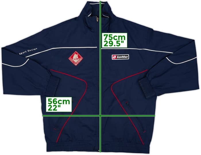 2000s Lotto Template Track Jacket (Piacenza) - 8/10 - (L)