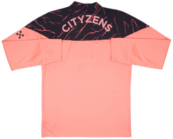 2023-24 Manchester City Player Issue 1/4 Zip Training Top # - As New - (XL)