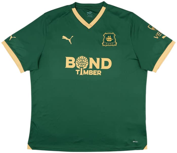 2023-24 Plymouth Argyle Home Shirt - 9/10 - (XXL)