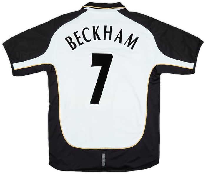 2001-02 Manchester United Centenary Away/Third Shirt Beckham #7