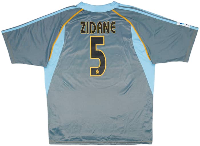 2003-04 Real Madrid Third Shirt Zidane #5 - 5/10 - (XL)