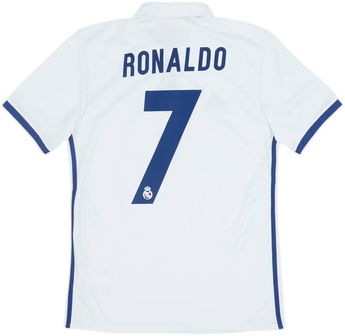 2016-17 Real Madrid Home Shirt Ronaldo #7 - 4/10 - (S)
