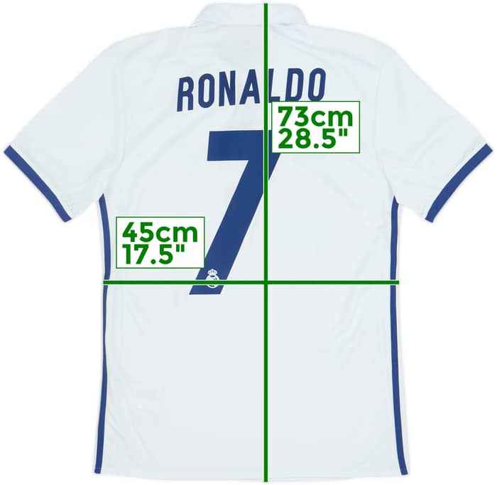 2016-17 Real Madrid Home Shirt Ronaldo #7 - 4/10 - (S)