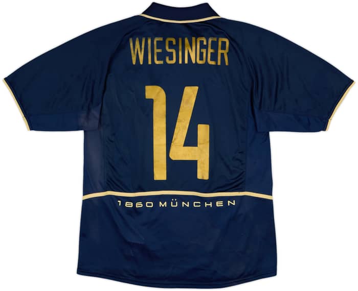 2003-04 1860 Munich Away Shirt Wiesinger #14 - 7/10 - (M)