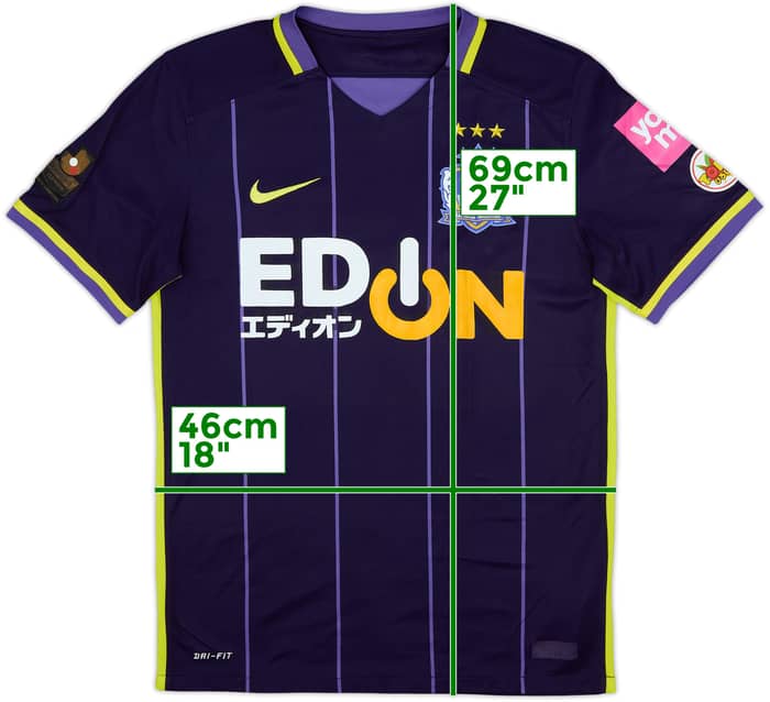 Camiseta de local del Sanfrecce Hiroshima 2016 - 9/10 - (M)