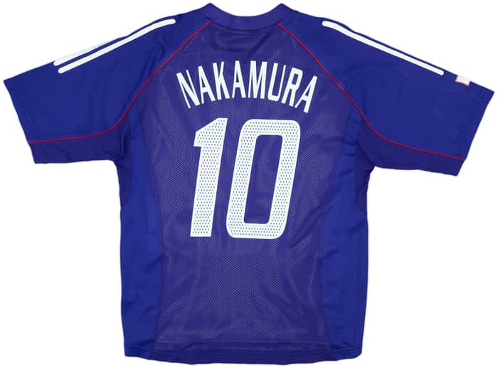 2002-04 Japan Player Issue Home Shirt Nakamura #10 - 7/10 - (L)