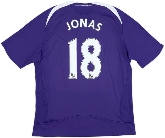 2008-09 Newcastle Away Shirt Jonas #18 - 8/10 - (L)