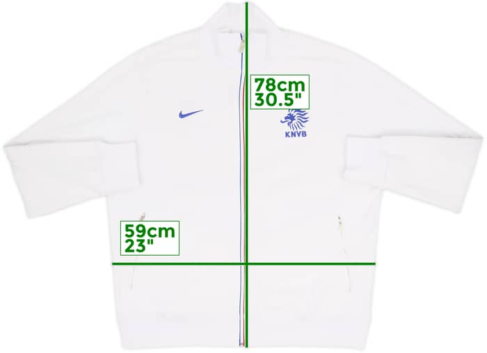 2012-13 Netherlands Nike Track Jacket - 7/10 - (XL)