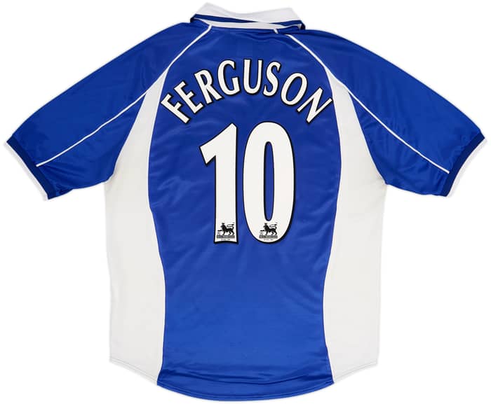 2000-02 Everton Home Shirt Ferguson #10 - 5/10 - (L)