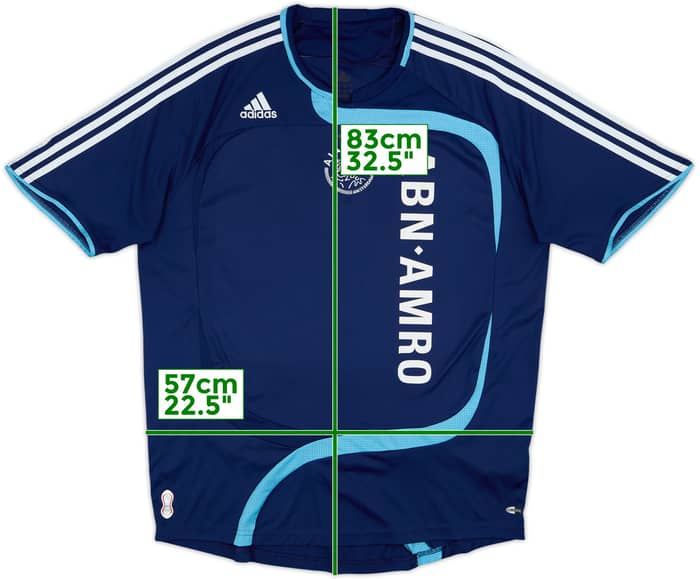 Camiseta de visitante del Ajax 2007-08 Stam #3 - 6/10 - (XL)