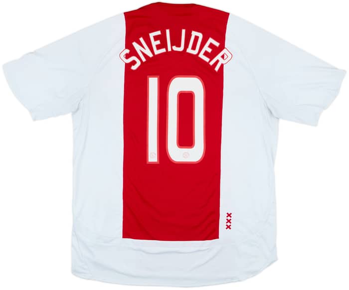 Camiseta de local del Ajax 2006-07 Sneijder #10 - 6/10 - (L)