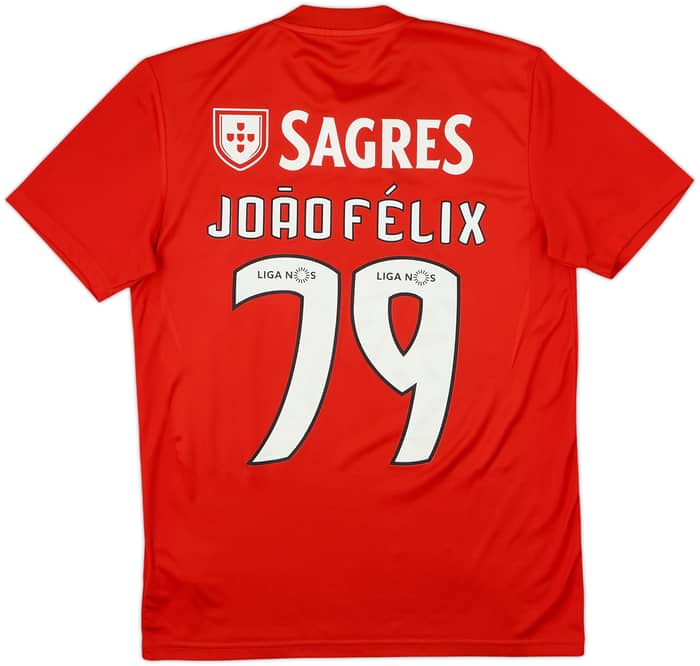 2018-19 Benfica Home Shirt Joao Felix #79 - 7/10 - (S)
