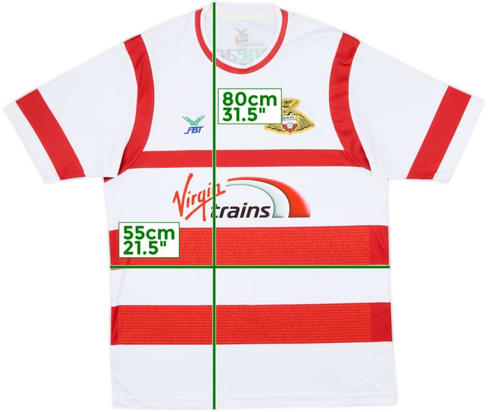 2017-18 Doncaster Rovers Home Shirt - 7/10 - (L)