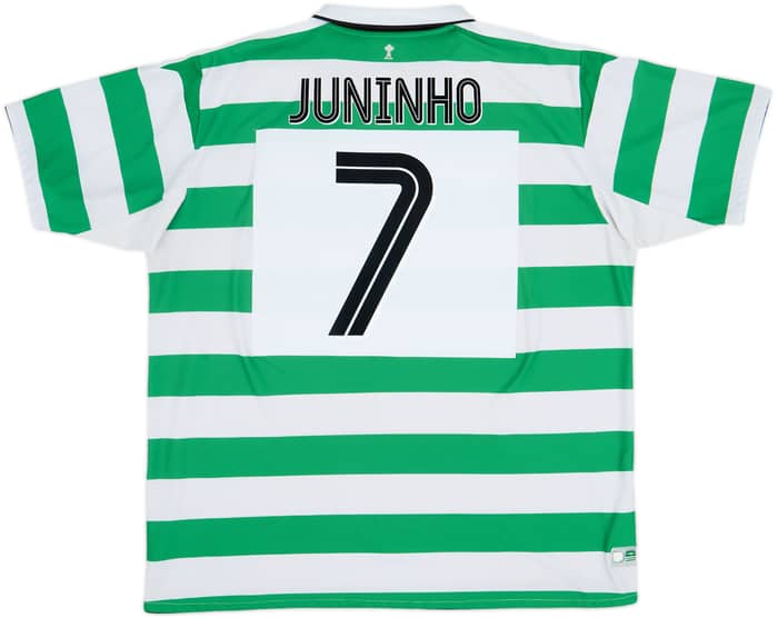 2004-05 Celtic Home Shirt Juninho #7 - 7/10 - (3XL)