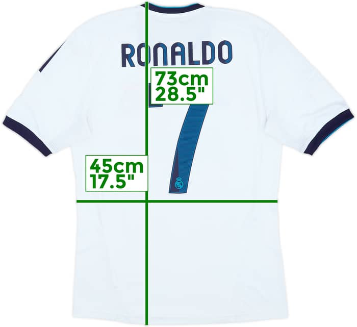 2012-13 Real Madrid Camiseta Local Ronaldo #7 - 8/10 - (S)