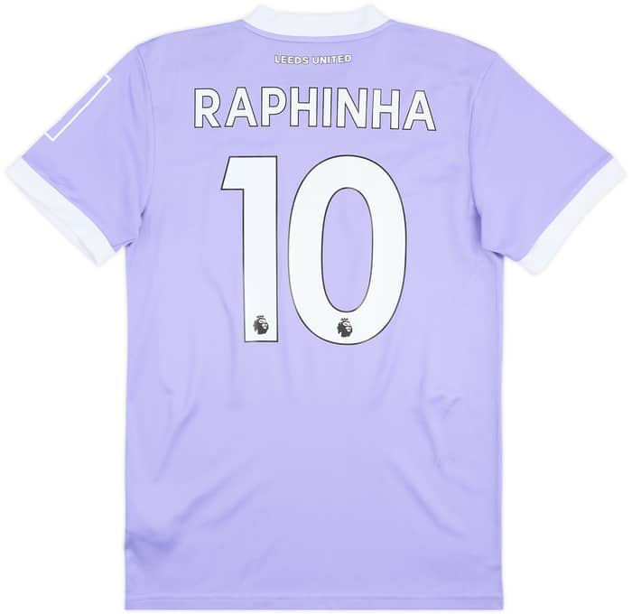 Camiseta de la tercera equipación del Leeds United 2021-22 Raphinha #10 - 7/10 - (S)