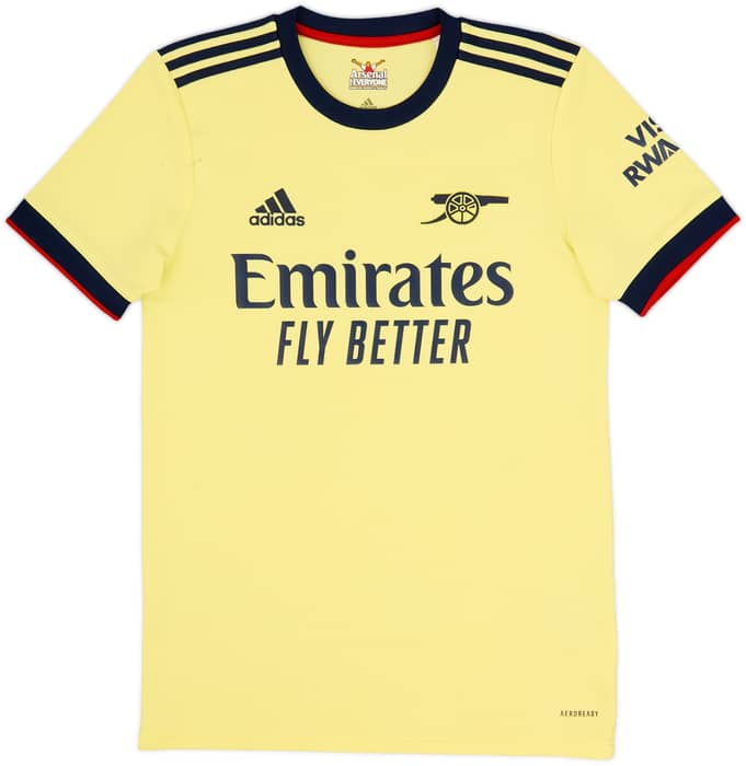 2021-22 Arsenal Away Shirt Saka #7 - 6/10 - (S)