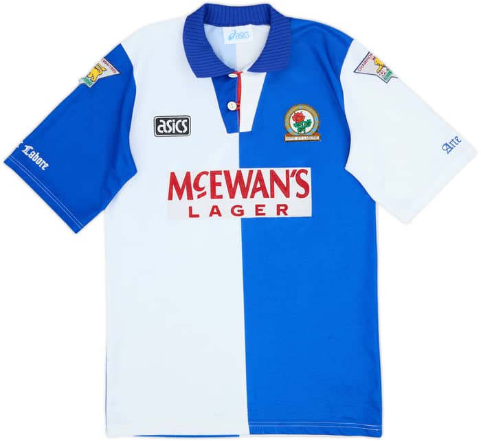 1994-95 Blackburn Home Shirt Le Saux #6 - 6/10 - (S)