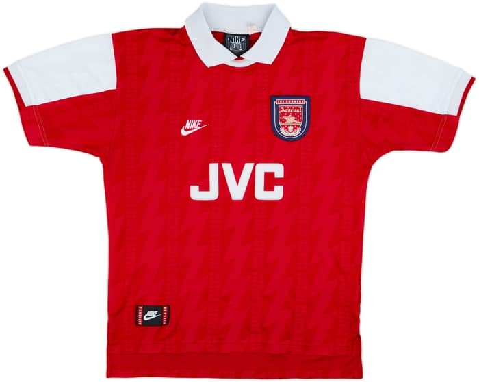 1994-96 Arsenal Home Shirt Bergkamp #10 - 5/10 - (L)