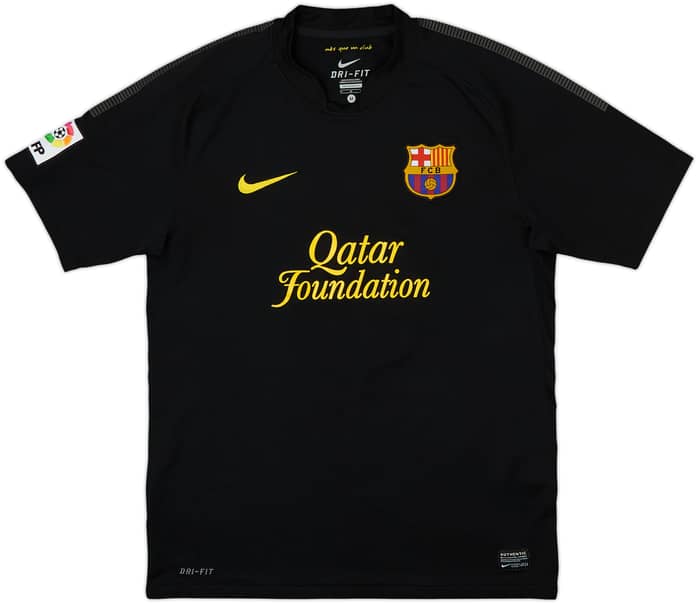 2011-12 Barcelona Away Shirt Xavi #6 - 7/10 - (M)