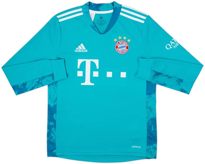 Camiseta de portero del Bayern Munich 2020-21 - 9/10 - (Niños L)