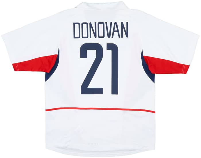 2002-03 USA Home Shirt Donovan #21 - 8/10 - (M)