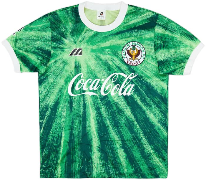 1993-95 Verdy Kawasaki Camiseta Local - 9/10 - (L)
