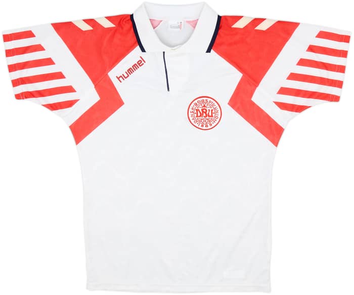 Camiseta de visitante de Denmark 1992-94 - 7/10 - (L)