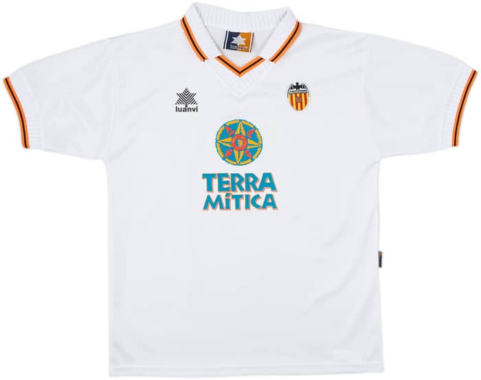1998-99 Valencia Camiseta Local - 8/10 - (S)