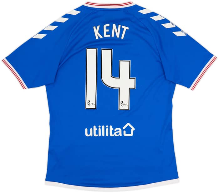 2019-20 Rangers Home Shirt Kent #14 - 8/10 - (M)