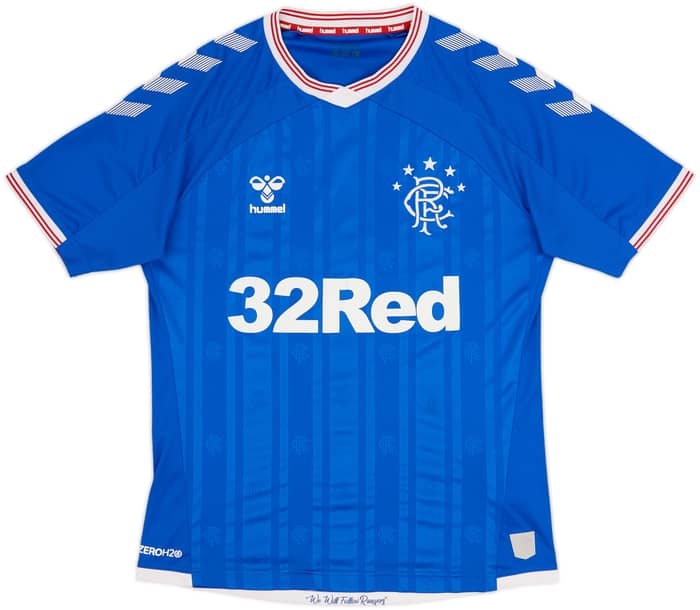 2019-20 Rangers Home Shirt Kent #14 - 8/10 - (M)
