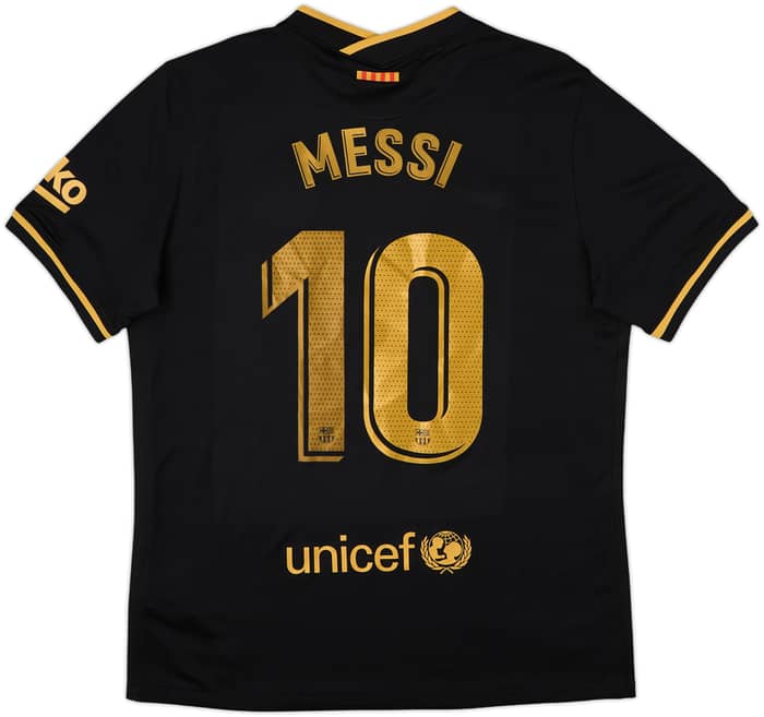 Camiseta de visitante del Barcelona 2020-21 Messi #10 - 7/10 - (L)