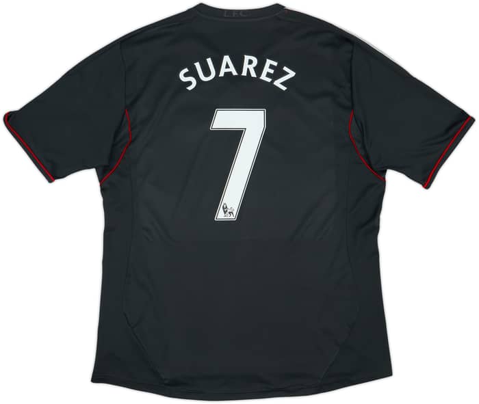 2011-12 Liverpool Away Shirt Suarez #7 - 5/10 - (XXL)