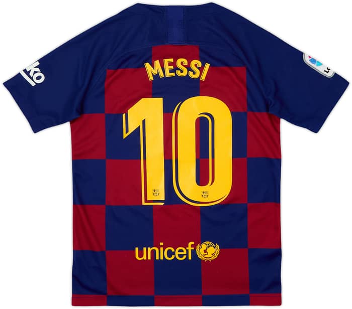 Camiseta de local del Barcelona 2019-20 Messi #10 - 9/10 - (Niños M)