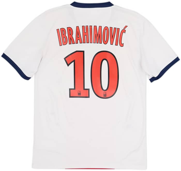 Camiseta de visitante del Paris Saint-Germain 2013-14 Ibrahimovic #10 - 6/10 - (S)