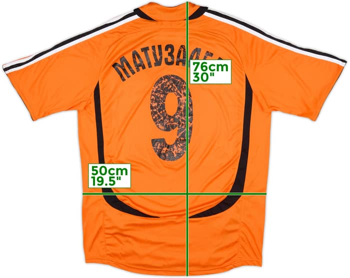 Camiseta de local del Shakhtar Donetsk 2006-07 Matuzalem #9 - 5/10 - (L)