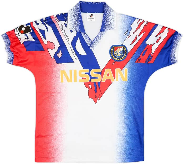 Camiseta de la tercera equipación del Yokohama Marinos 1993 - 4/10 - (M)