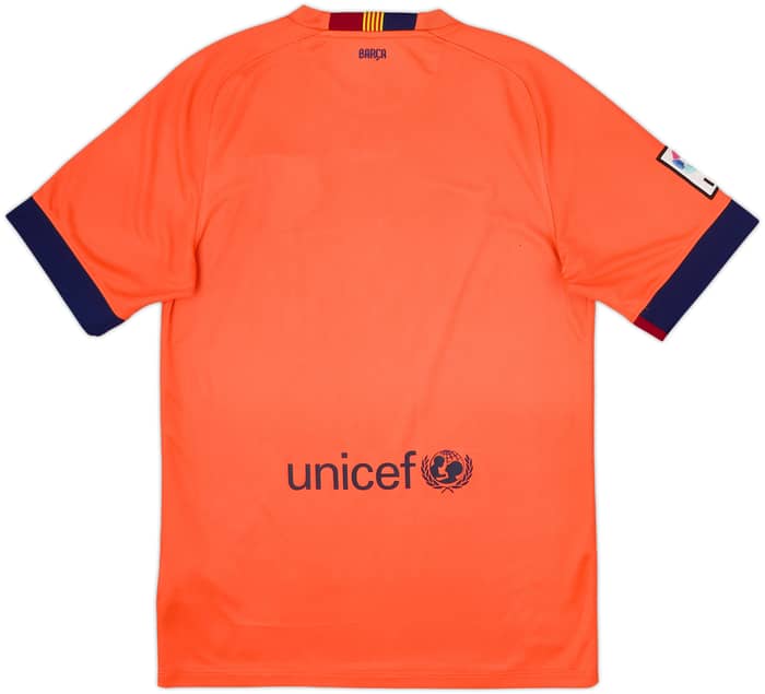 2014-15 Barcelona Away Shirt - 5/10 - (S)