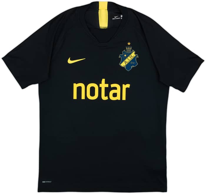 2019 AIK Player Issue Home Shirt Larsson #7 - 8/10 - (M)