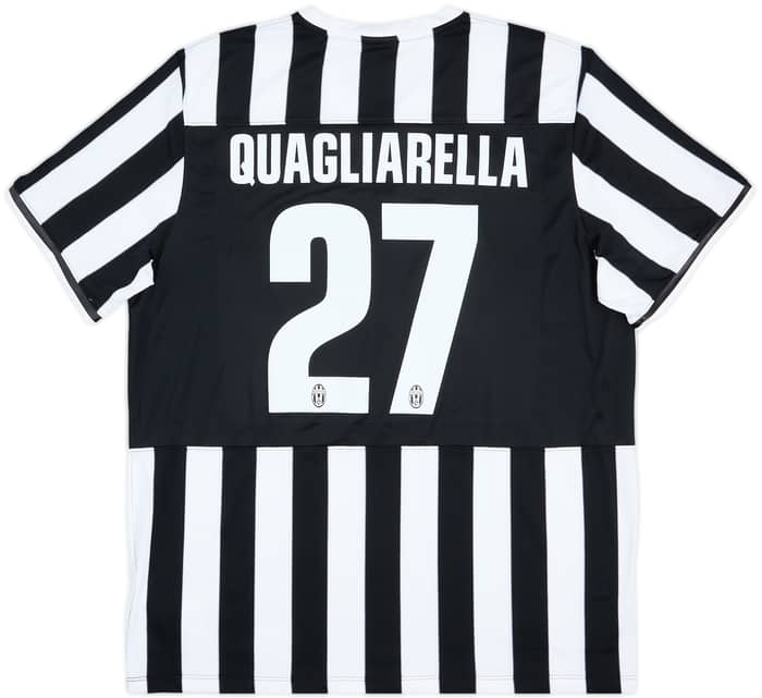 Camiseta de local de la Juventus 2013-14 Quagliarella #27 - 9/10 - (XXL)