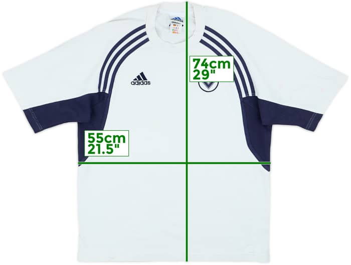 Playera adidas de Algodón del Bordeaux 2000-01 - 7/10 - (L)