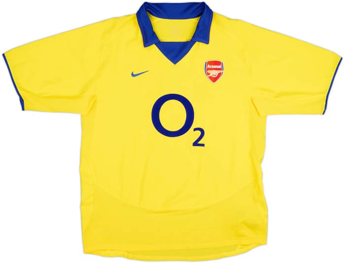 2003-05 Arsenal Away Shirt Henry #14 - 8/10 - (L)