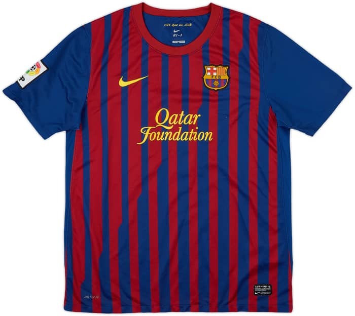 2011-12 Barcelona Home Shirt Messi #10 - 9/10 - (XL.Boys)
