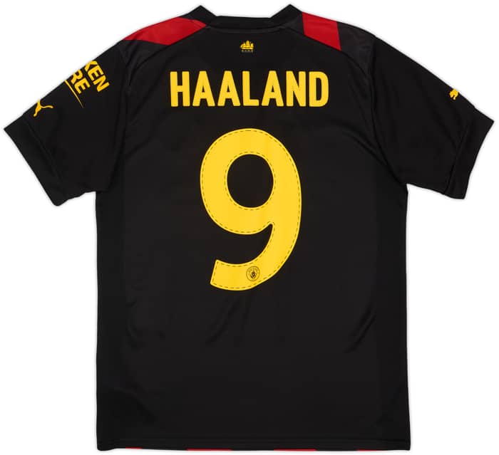 2022-23 Manchester City Camiseta de Visitante Haaland #9 - 8/10 - (M)