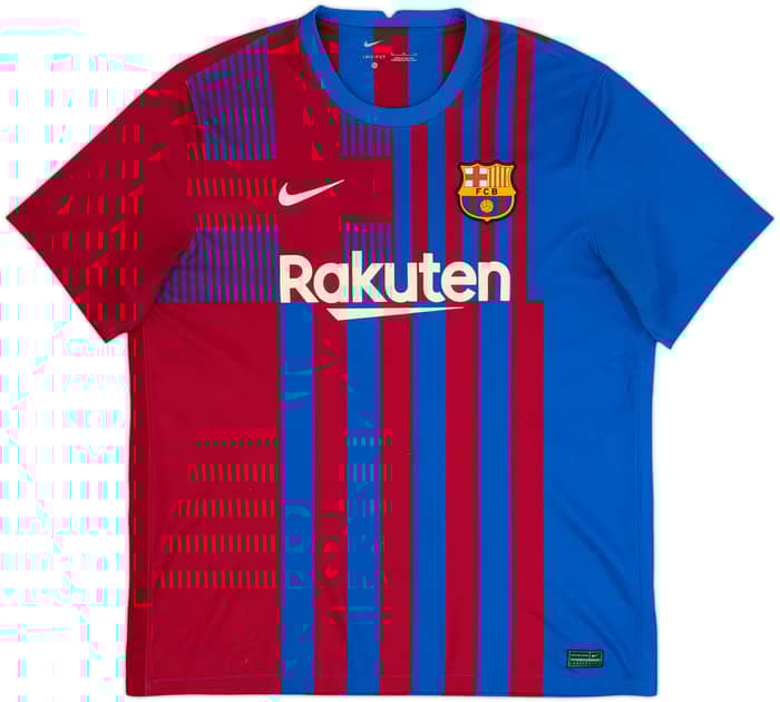2021-22 Barcelona Home Shirt Gavi #30 - 5/10 - (XL)