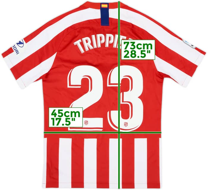 2019-20 Atletico Madrid Home Shirt Trippier #23 - 6/10 - (S)