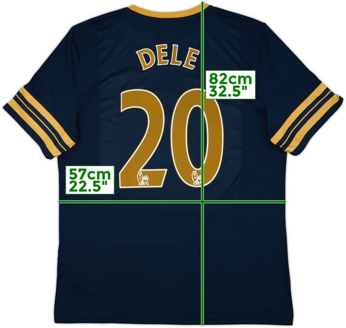 2016-17 Tottenham Away Shirt Dele #20 (XXL)