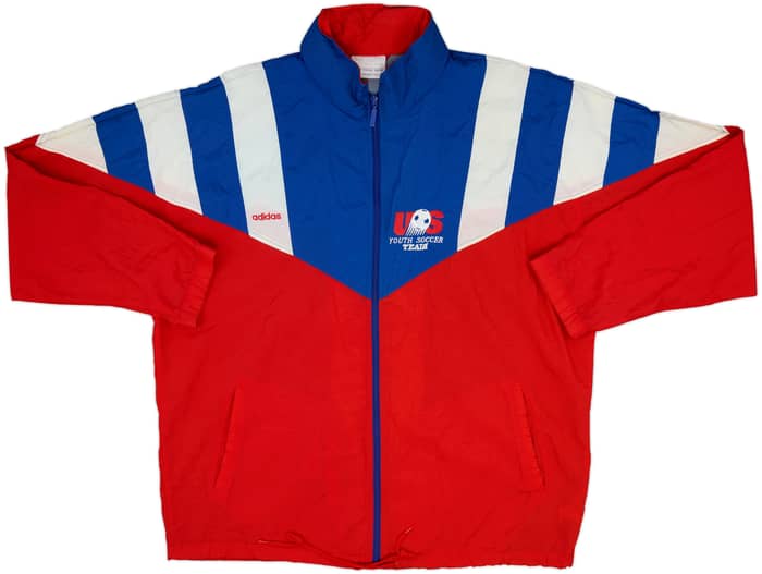 1994 USA Youth Soccer Team adidas Track Jacket - 6/10 - (XL)