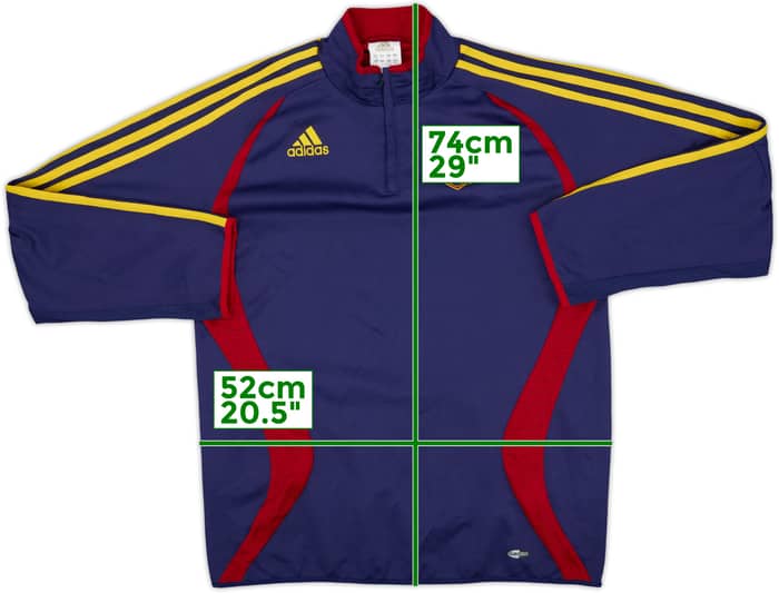 2006-07 Real Salt Lake adidas 1/4 Zip Drill Top - 9/10 - (M/L)