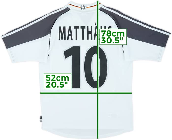 2000-02 Germany Home Shirt Matthaus #10 - 5/10 - (S)